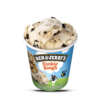 Gelado Ben & Jerry's Baunilha com Biscoito 500ml